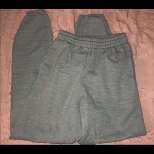 Gray Fruit of the loom sweatpants